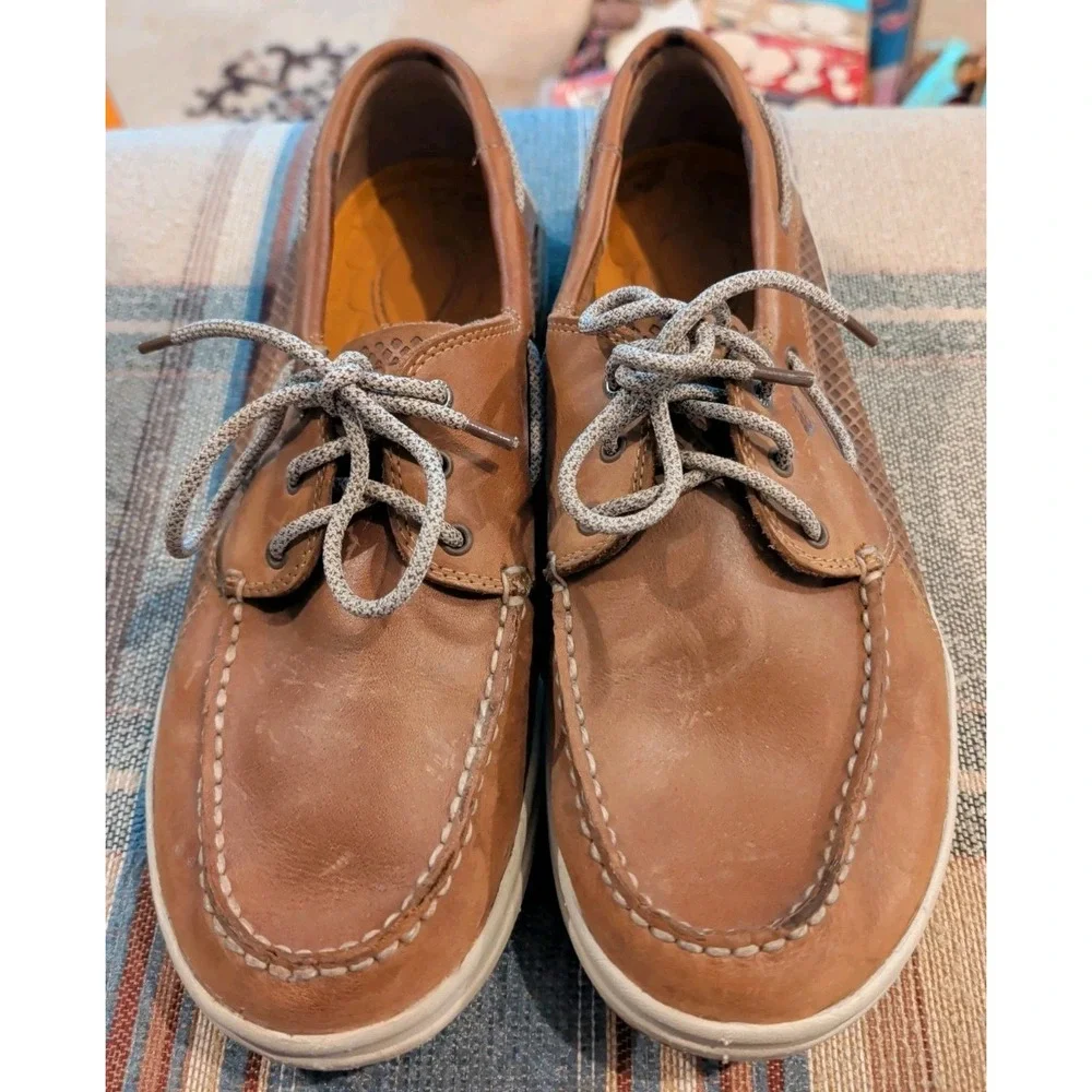 Men's Sperry Boat Shoes Tan / Brown Size 13 M Pre-Owned Good Condition!